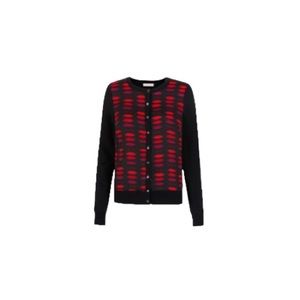 Banana Republic x L’wren Scott Lip Print Cardigan - Women’s Size Small